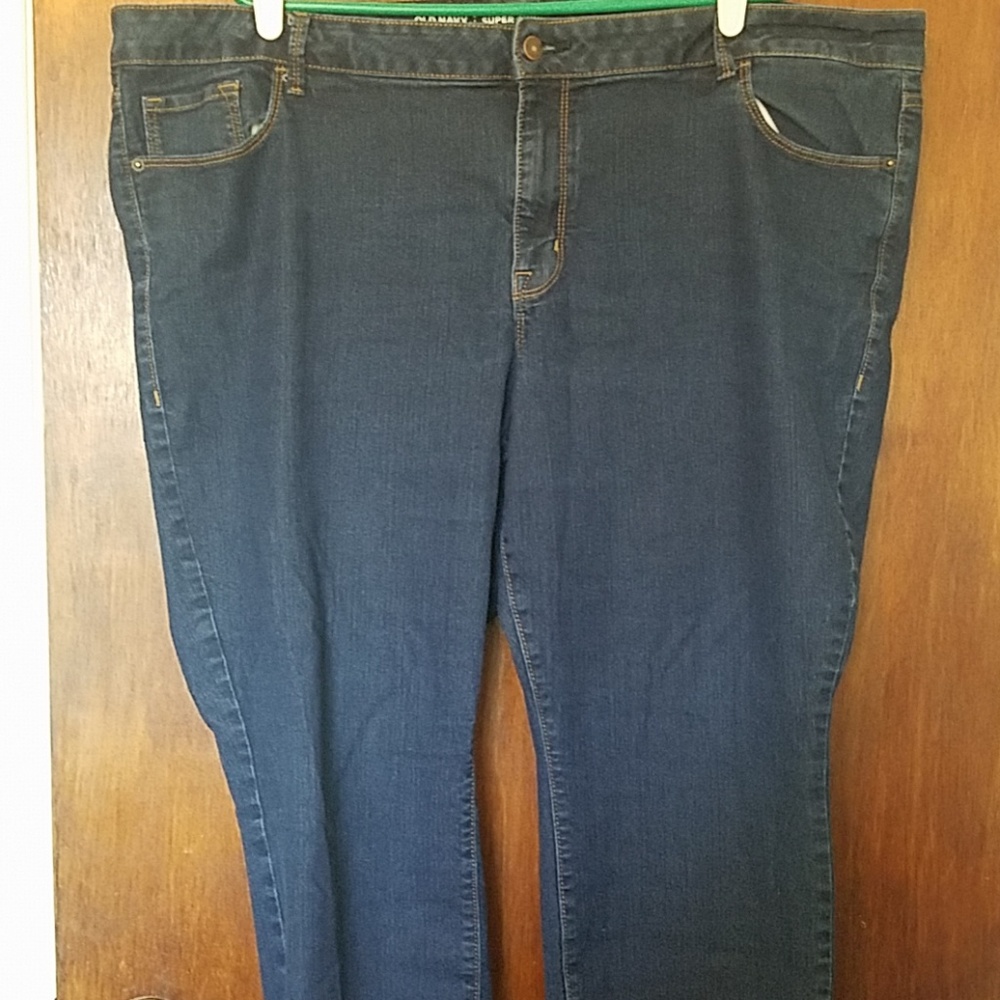 Old Navy Super Skinny Dark Wash Jeans